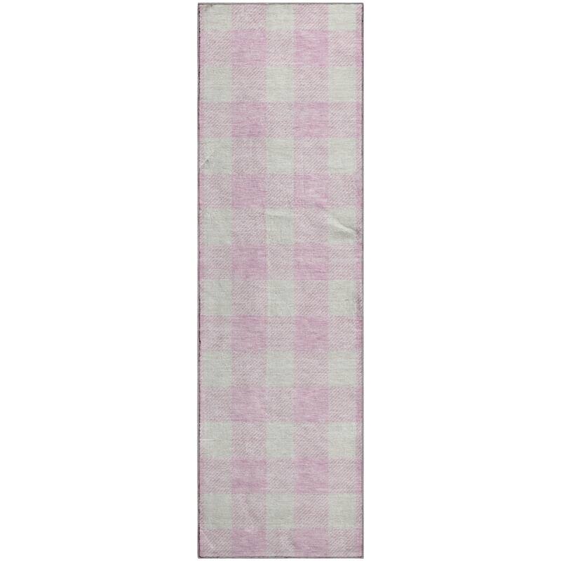 Premium Washable Super Soft Plaid Mayfield Rug
