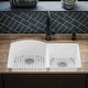 preview thumbnail 10 of 18, Karran Undermount Quartz 32 in. 60/40 Double Bowl Kitchen Sink Kit