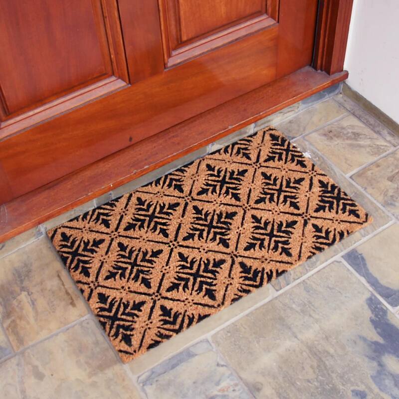 Rubber-Cal "French Country" Doormat Kit - 18" x 30" - 2 Door Mats