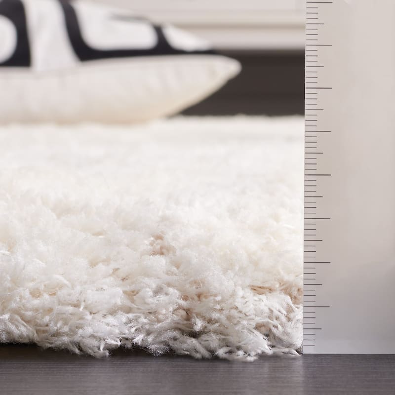 SAFAVIEH Cloud Shag Lalitha Modern Abstract 2-inch Thick Rug