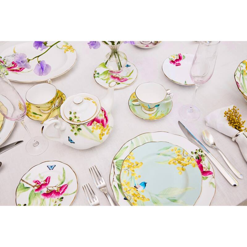 Royal Albert Miranda Kerr Australiana Plate 7.9in, Set of 4 - 7.9 in
