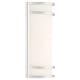 preview thumbnail 3 of 5, Lola Wall Sconce - Brushed Steel