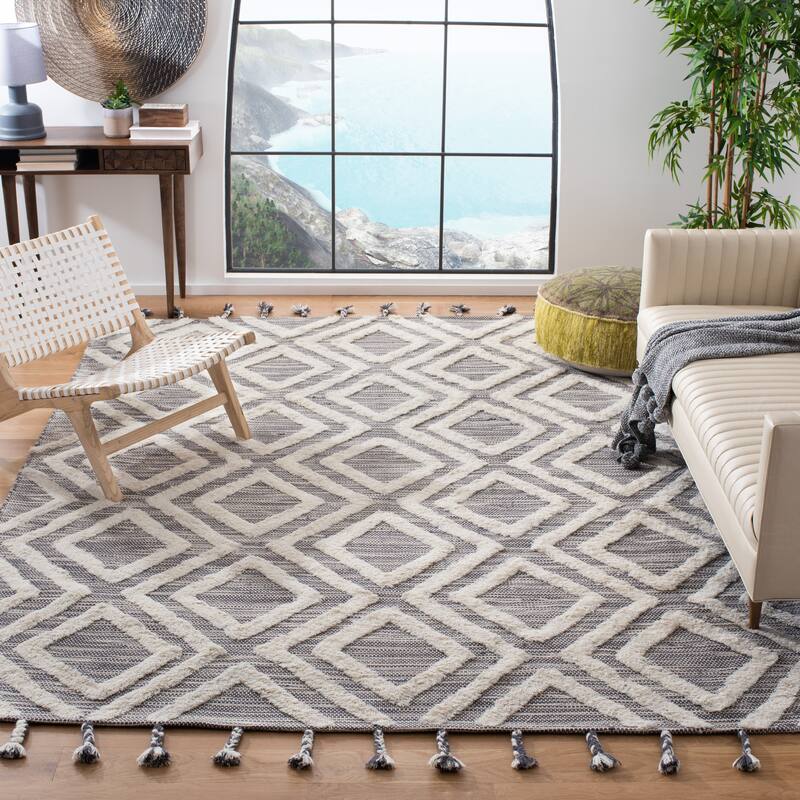 SAFAVIEH, Handmade Kenya Ilyana Moroccan Tribal Wool Rug