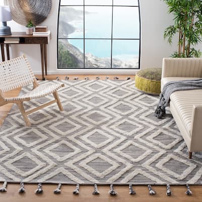 SAFAVIEH, Handmade Kenya Ilyana Moroccan Tribal Wool Rug