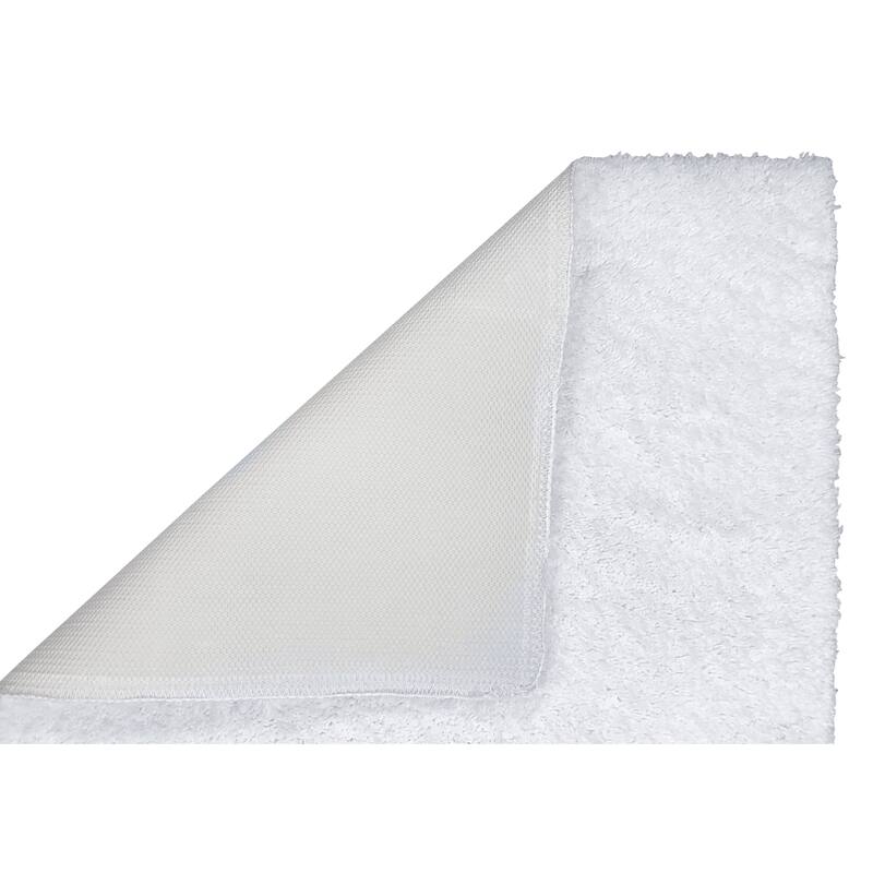Better Trends Bath Rug 100% Micro Polyester Tufted Anti-Skid Latex Backing Bathroom Rugs for Shower, Sink Bath Mats Micro Plush