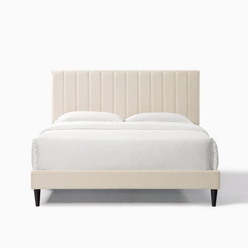 Tufted Upholstered Platform Bed