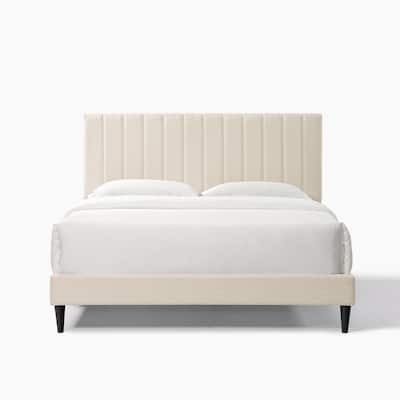 Tufted Upholstered Platform Bed