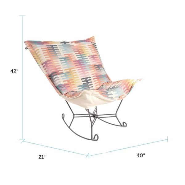 Puff Rocker Complete Navaho Multi - 42H x 40W x 21D - Bed Bath & Beyond ...