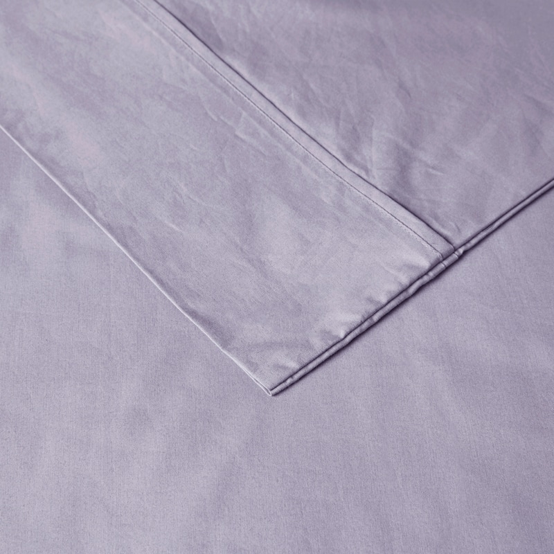 Madison Park 200 Thread Count Relaxed Cotton Percale Sheet Set