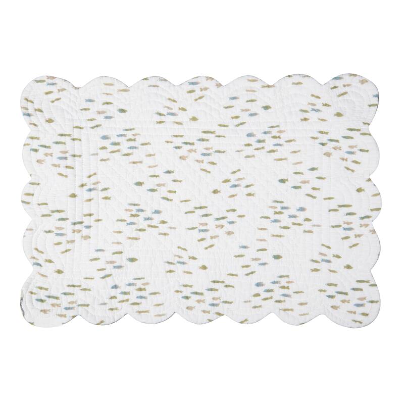 Cannon Beach Quilted Placemat Set 6