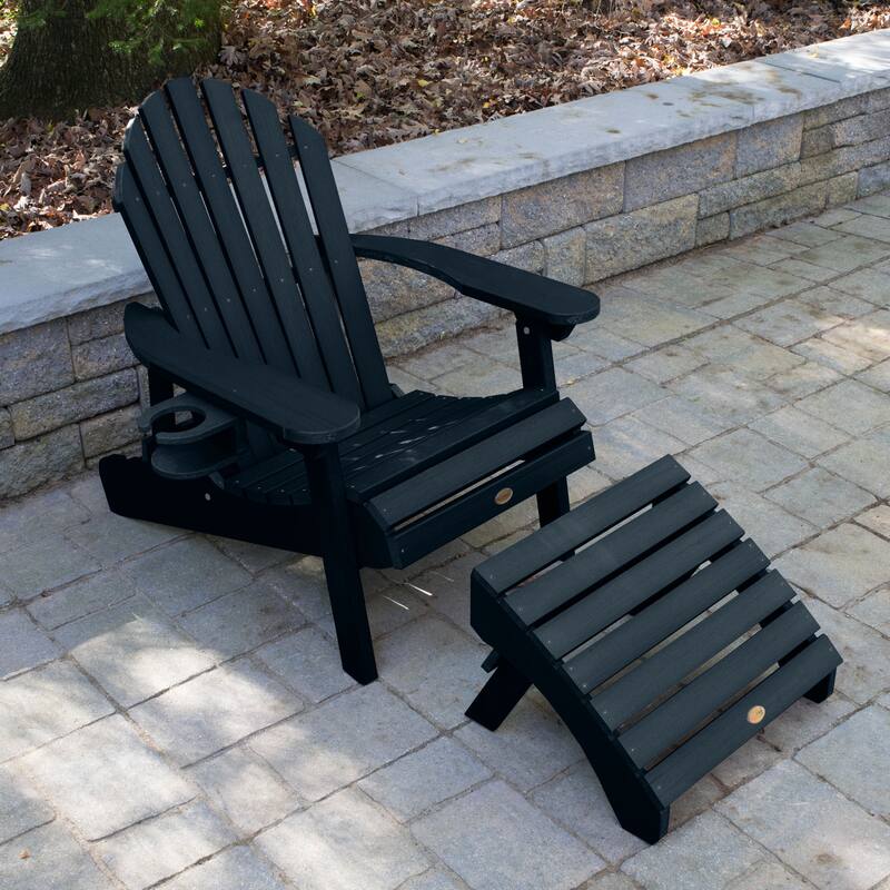 Mandalay Outdoor Chair, Ottoman, and Cupholder Set