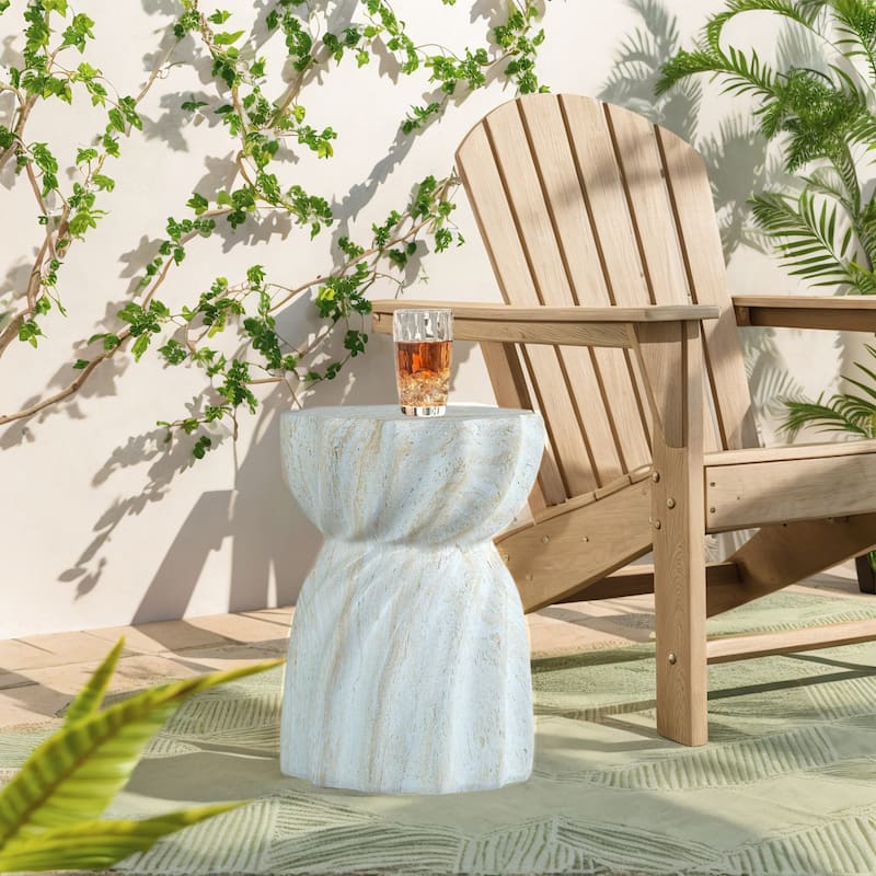 Modern Compact Bouquet-Style Side Table for Indoor and Outdoor Use