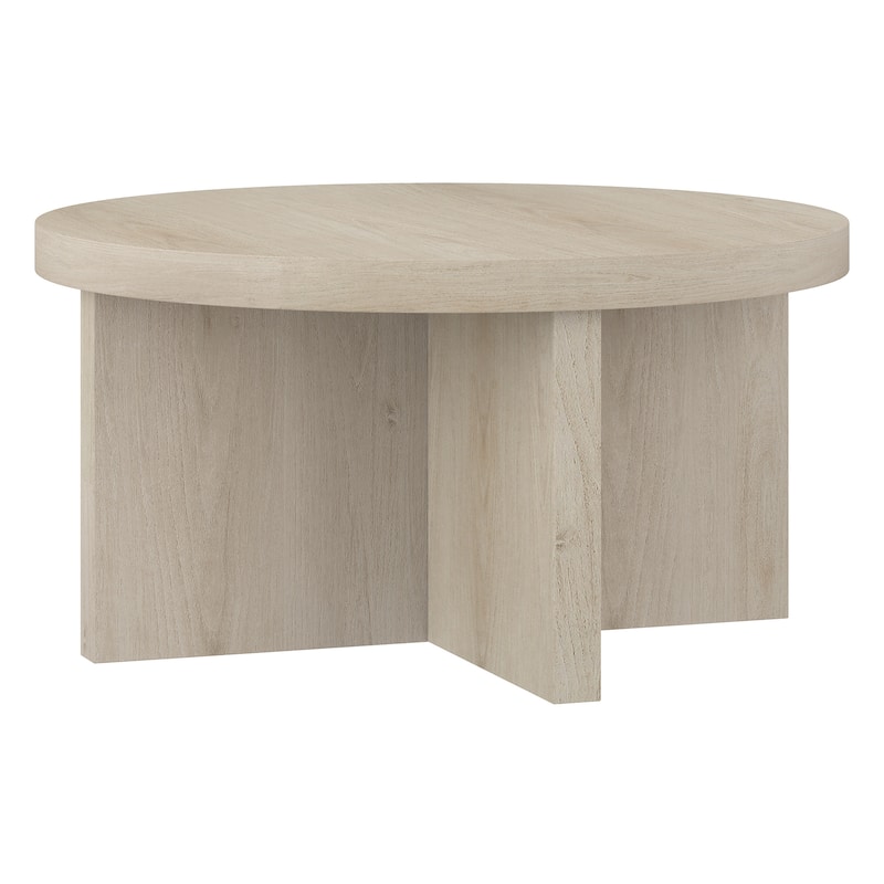 Elna 33" Wide Round Coffee Table - 33" Wide