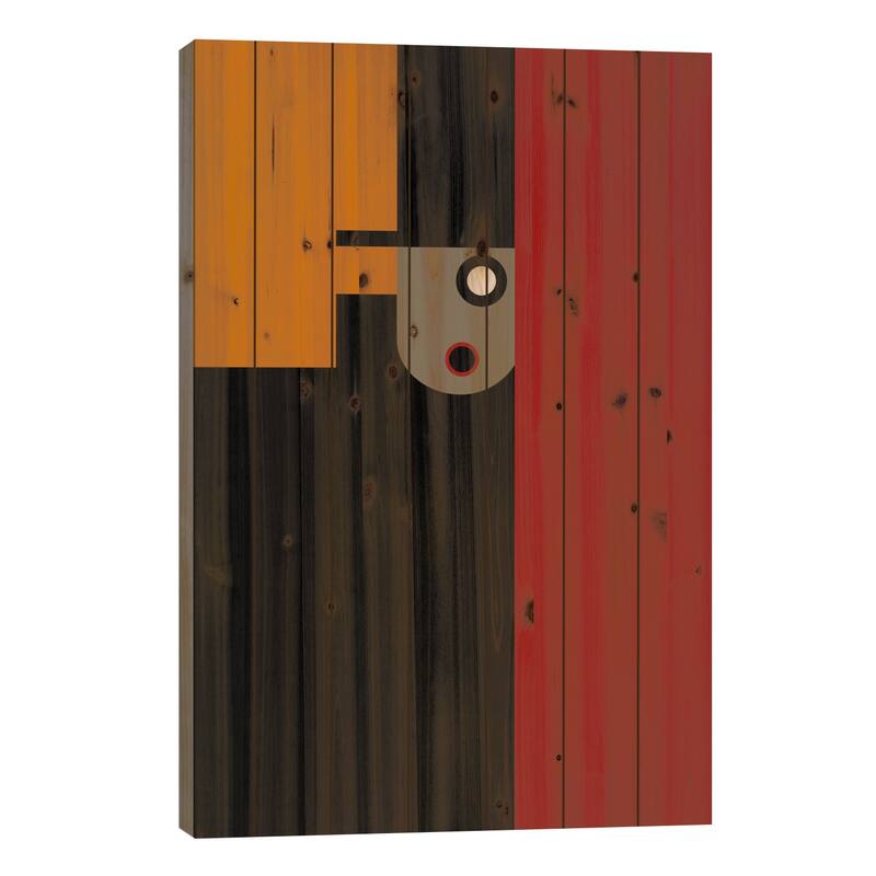 The Conspirator Print On Wood by The Usual Designers - Multi-Color - 40x26x1.5