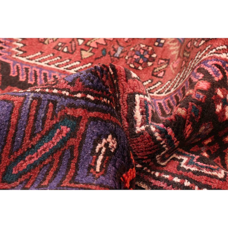 ECARPETGALLERY Hand-knotted Anadol Black Wool Rug - 4'11 x 8'7