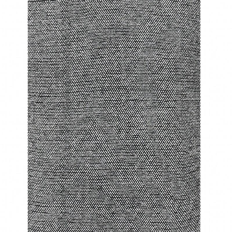 HomeRoots 20" X 20" Black And White 100% Cotton Geometric Zippered Pillow