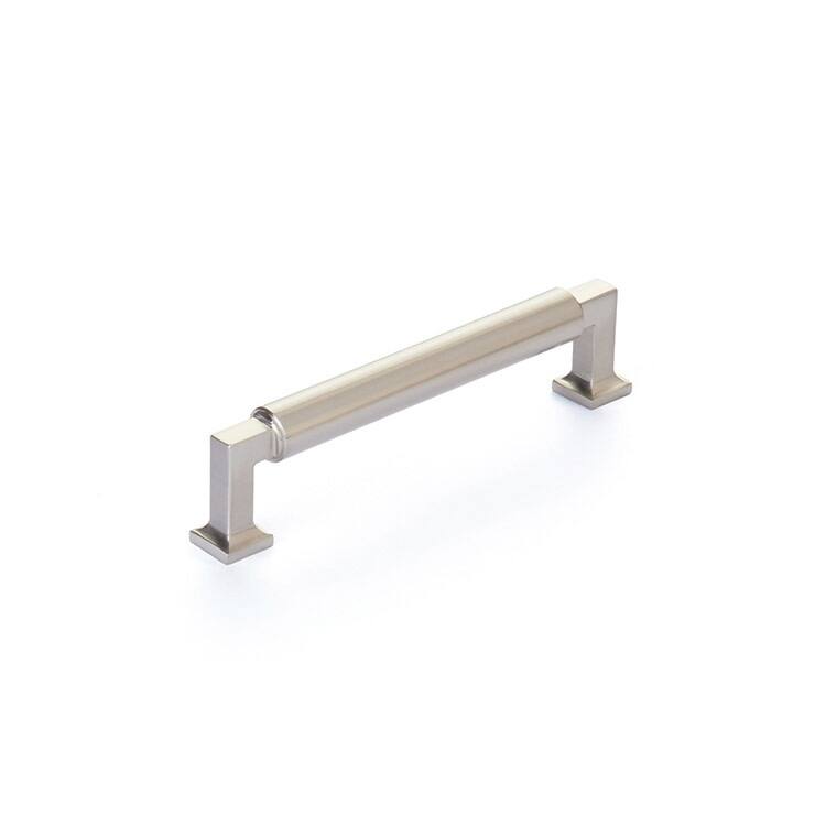 Schaub and Company 475 Haniburton 5" Center to Center Modern - Satin Nickel