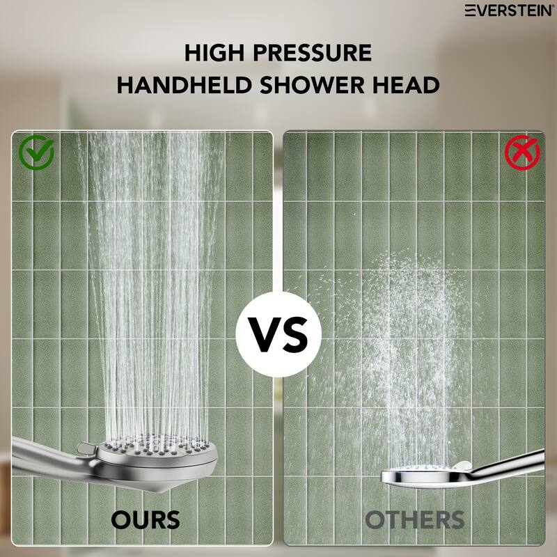 3-Function Thermostatic Shower Faucet With Pressure Balance