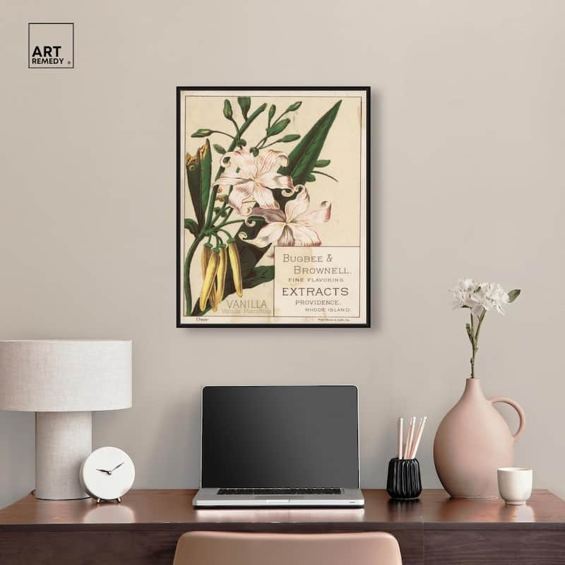 Vanilla Planifolia Canvas by Art Remedy