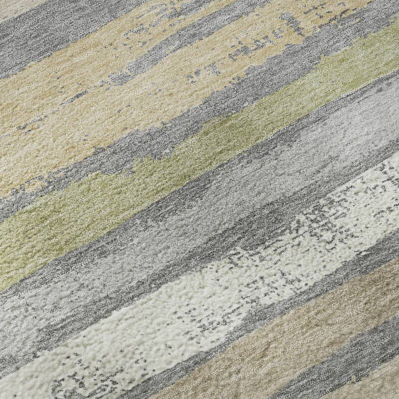 Premium Washable Super Soft Stripe Mayfield Rug