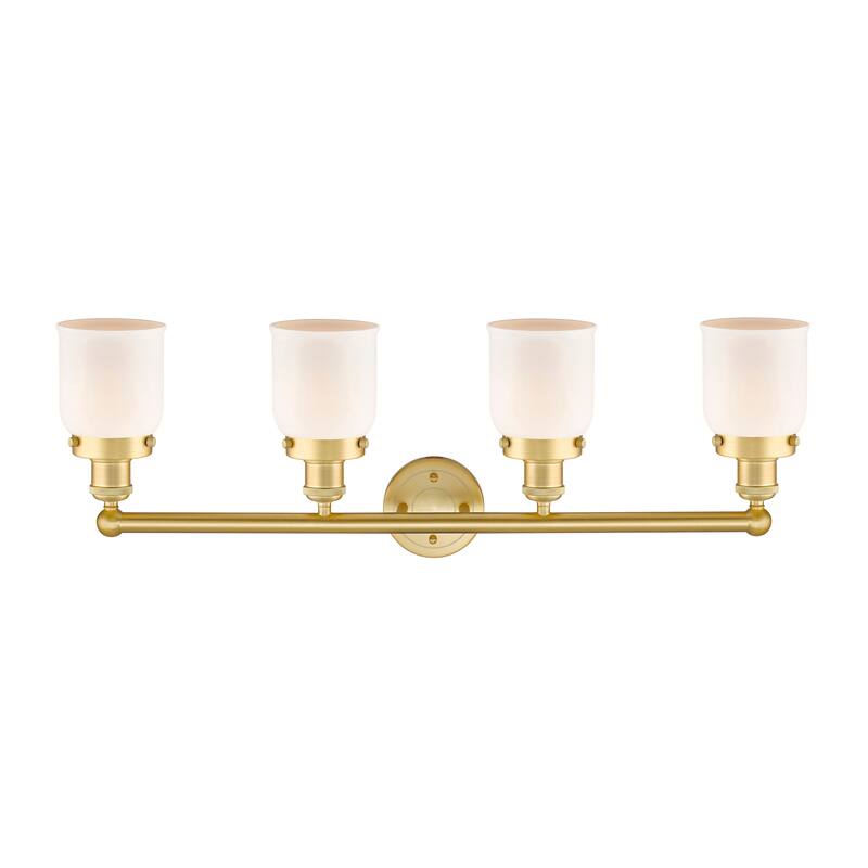 Innovations Lighting Small Bell - 4 Light 34" Bath Vanity Light