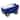 Blue Zamboni with White Lid RC Cooler