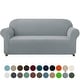 preview thumbnail 44 of 93, Subrtex Stretch Loveseat Slipcover 1 Piece Spandex Furniture Protector Light Gray