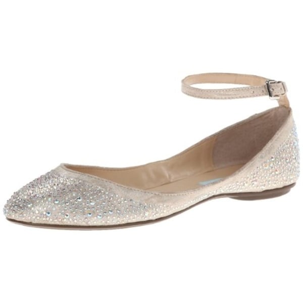 betsey johnson embellished flats