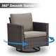 preview thumbnail 16 of 104, Gymojoy Outdoor Fire Pit Conversation Set, Patio Furniture with Cushions