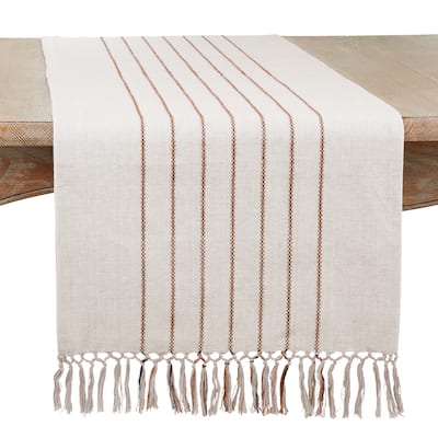 Stripe Design Table Runner - 16"x72"