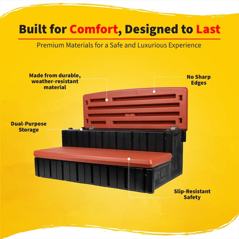 HeatWave Spa Step With Storage