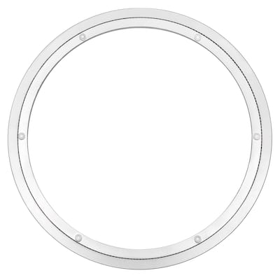 Aluminum Lazy Susan Rotating Turntable for Dining-Table Showcase - 14 Inch