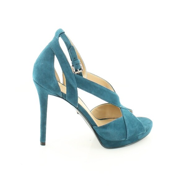teal shoes womens heels