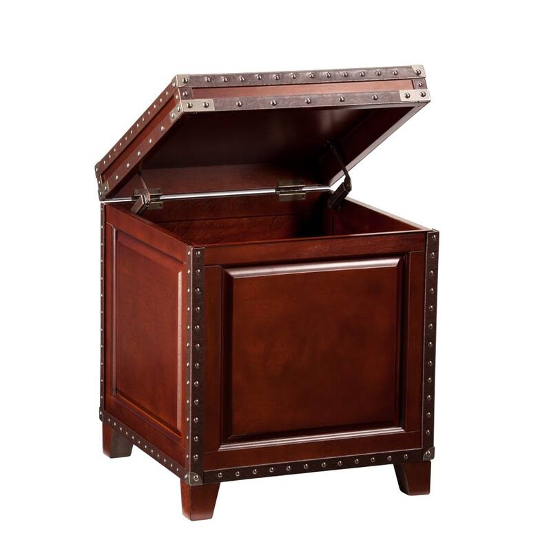HomeRoots 24" Brown End Table - 20.5