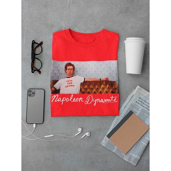 Napoleon Dynamite Red Shirt Skills Men/'s Black T-shirt NEW Sizes S-2XL