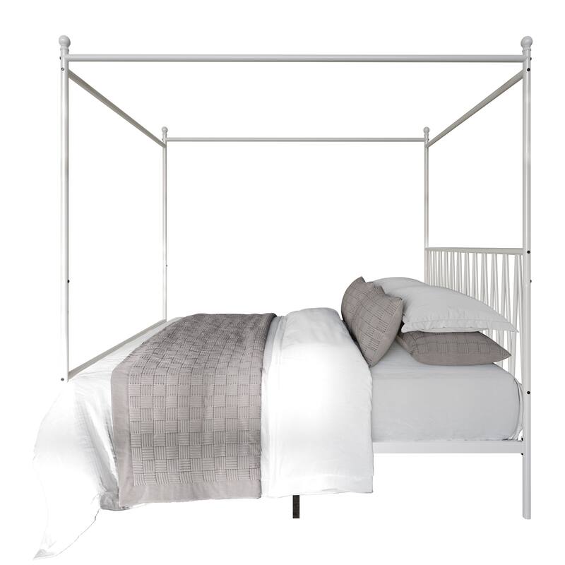 Clayfell Dallas Metal Canopy Bed