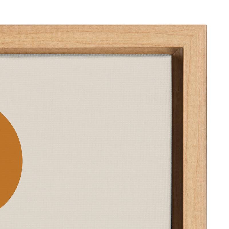 Kate and Laurel Sylvie MCM Mountains Framed Canvas by Rachel Lee