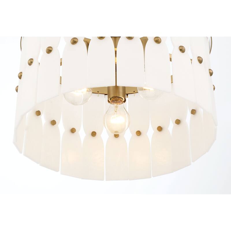 Minka Lavery 2083 Coronelle 3 Light 16" Wide Semi-Flush Drum Ceiling
