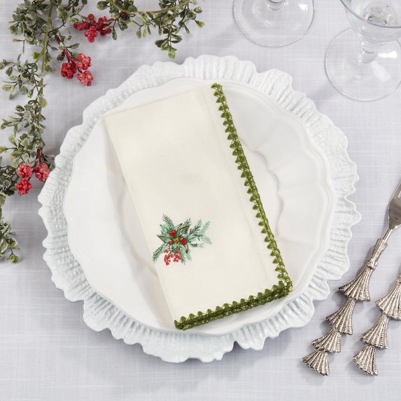 Holly Napkin (Set of 4) - 18"x18"