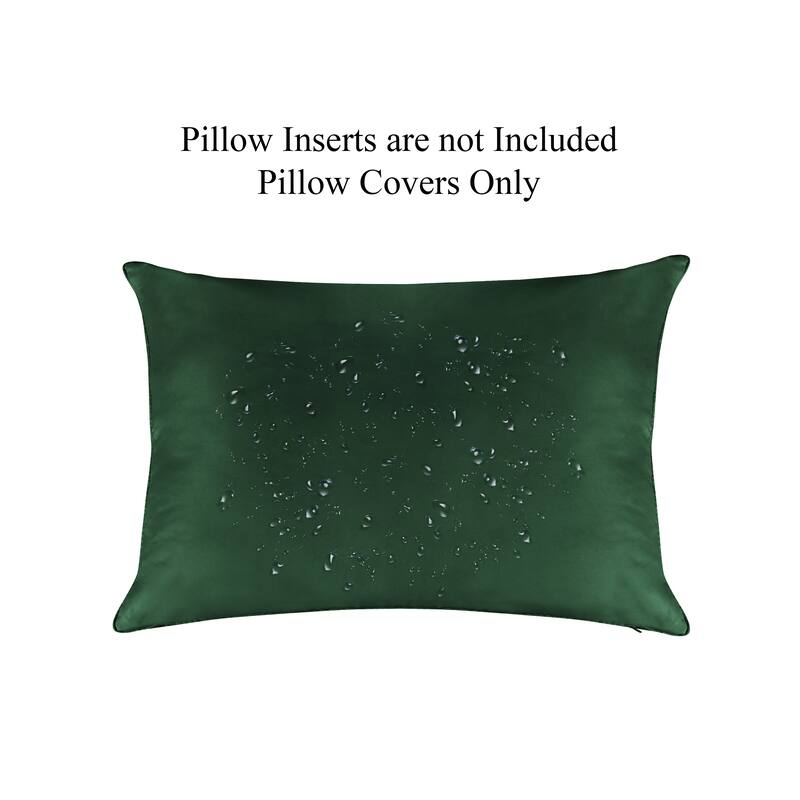 A1HC All-weather Waterproof Outdoor Throw Pillow Covers, Set of 2