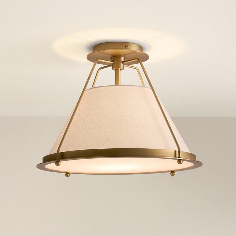 Solace Flush Mount - Gold