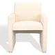 preview thumbnail 14 of 28, SAFAVIEH Couture Maisey Arm Chair - 26" W x 25" D x 33" H