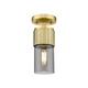 Option Brushed Brass / Light Smoke