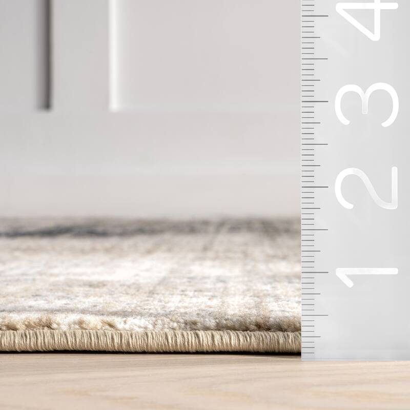 Rhae Contemporary Abstract Area Rug