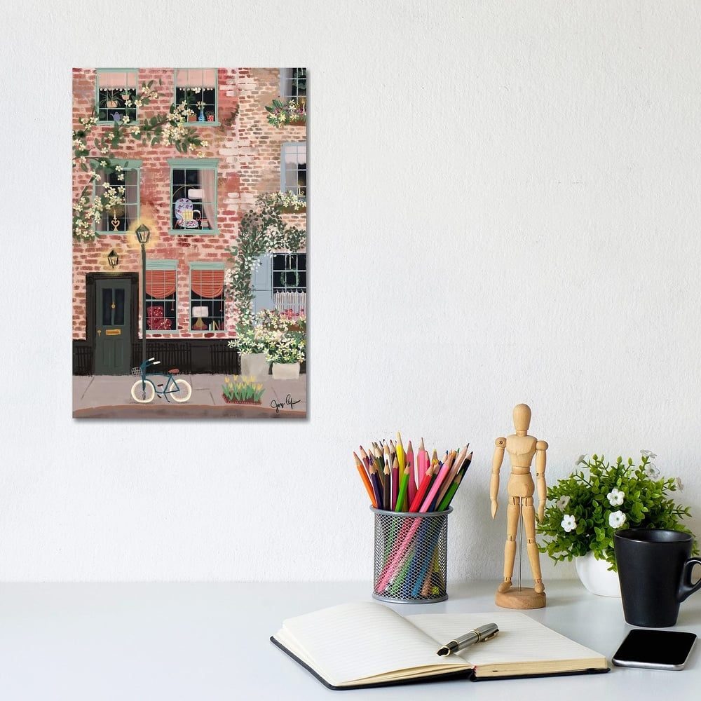 iCanvas "Around The Corner" by Joy Laforme Canvas Print
