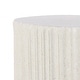 preview thumbnail 27 of 27, JONATHAN Y Kline 19" Modern Art Deco Tambour Accent Table