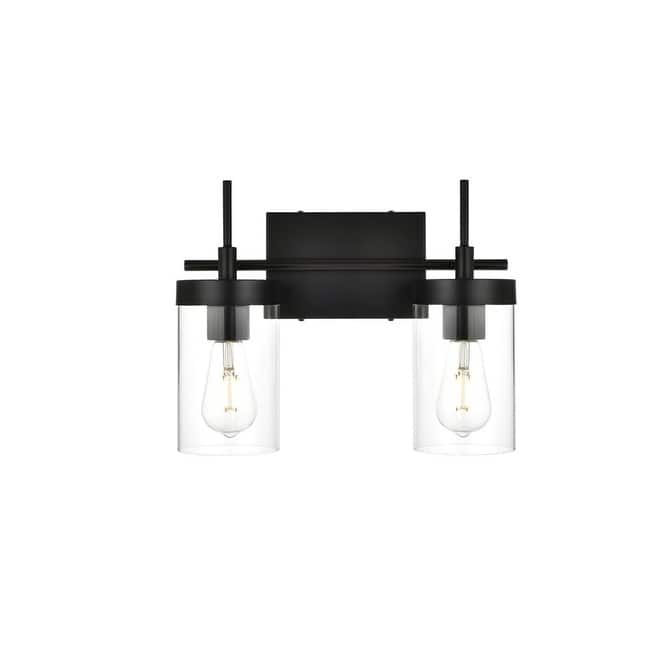 Elegant Lighting LD7319W14 Taryin 2 Light 14" Wide Vanity Light