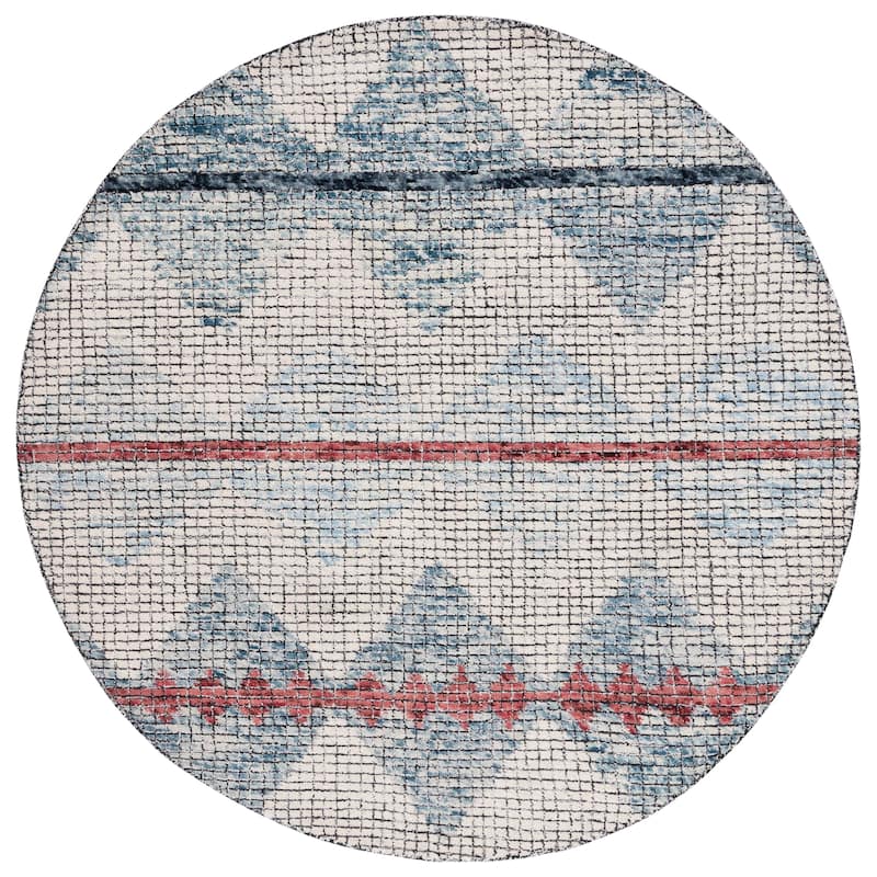 SAFAVIEH Handmade Abstract Heli Tribal Boho Wool Rug
