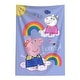 preview thumbnail 1 of 2, Hasbro Peppa Pig Hooray Peppa Tapestry Wall Hanging - 24x36 inches 24x36 inches - Hooray Peppa