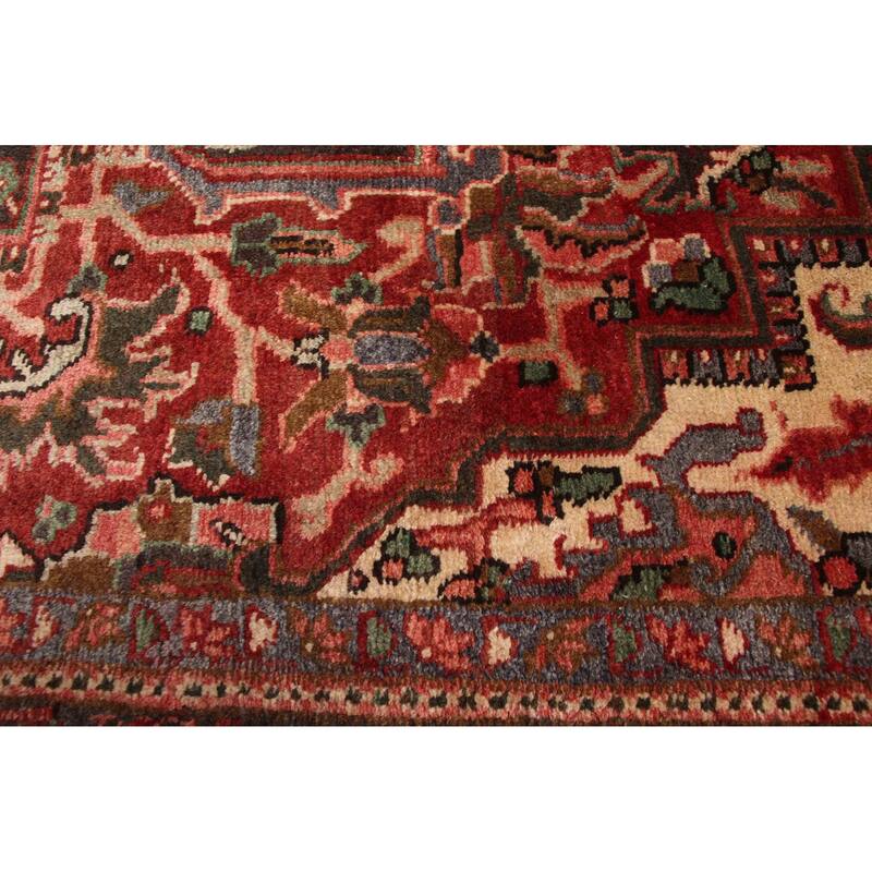 ECARPETGALLERY Hand-knotted Sarabi Red Wool Rug - 6'6 x 9'5